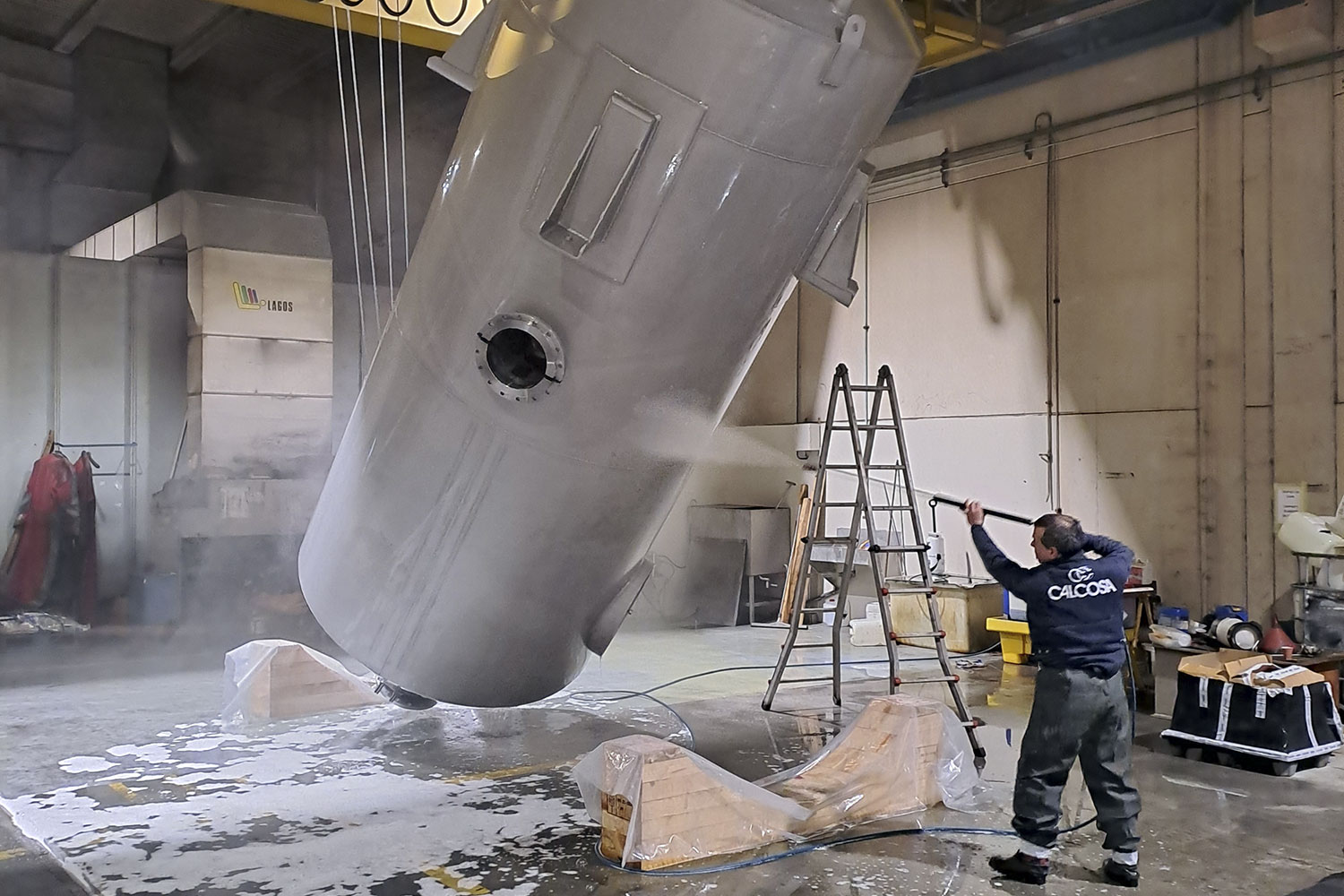 proceso acabado acido